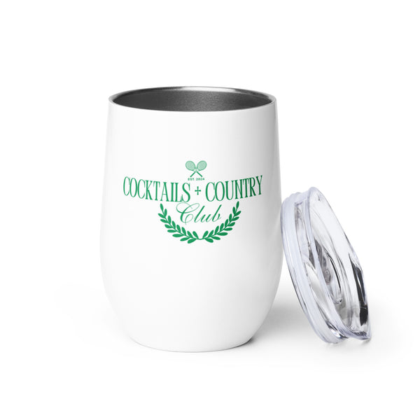 Cocktails and Country Wine Tumbler